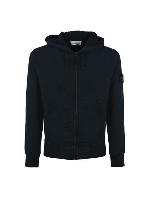 Felpa 6100061 in cotone Navy Blue STONE ISLAND | 6100061S0051V0020